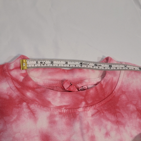 Vans Pink & Red Tie-Dye Crewneck Sweatshirt - Picture 12 of 16